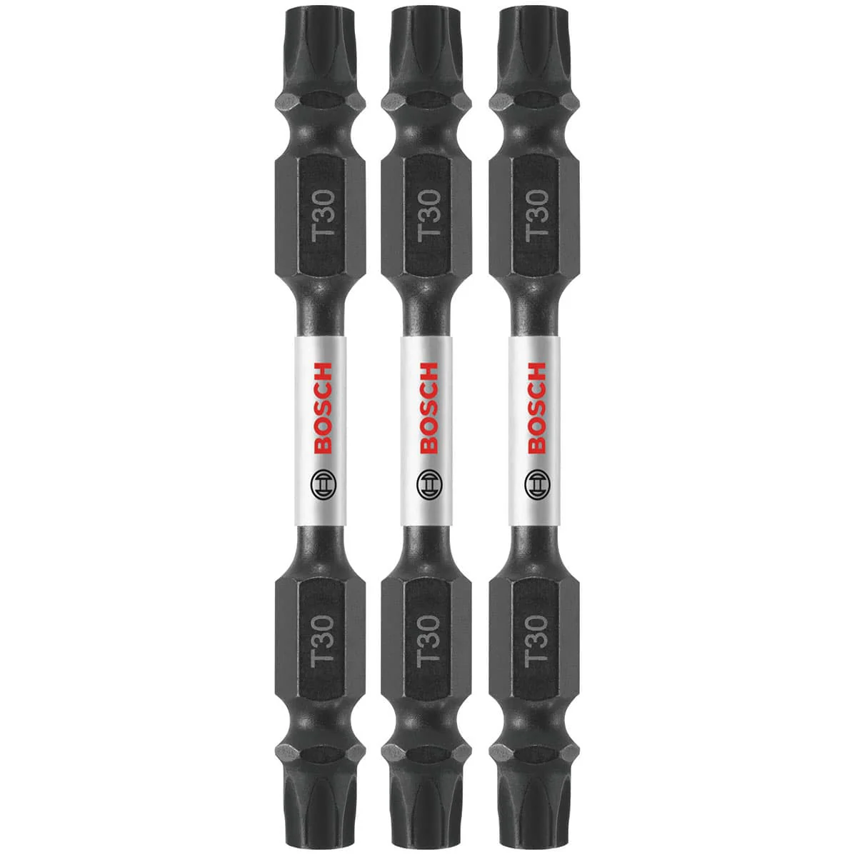 Bosch ITDET302503 3 pc. Impact Tough 2.5 In. Torx #30 Double-Ended Bits