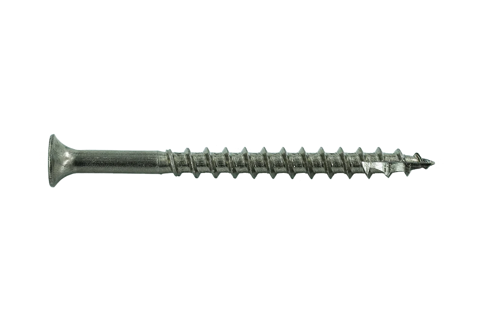 Muro #10 X 2 1/2" Twinfast Coarse Thread Screw, Bugle Head, #2 Square Drive, Type 17 Screw Tip, 316 Stainless Steel - 1800 Pcs