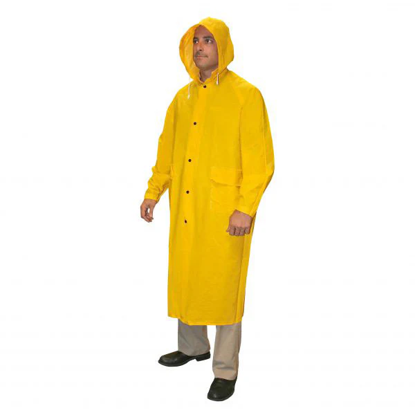 Cordova-Safety-RC35Y2XL_01_1e3b2d37-07c0-45a2-a4e2-6beaae7495e2.webp Cordova Safety RC35Y2XL Renegade .35 mm. PVC/Polyester Fabric 2-Piece Raincoat, 2XL