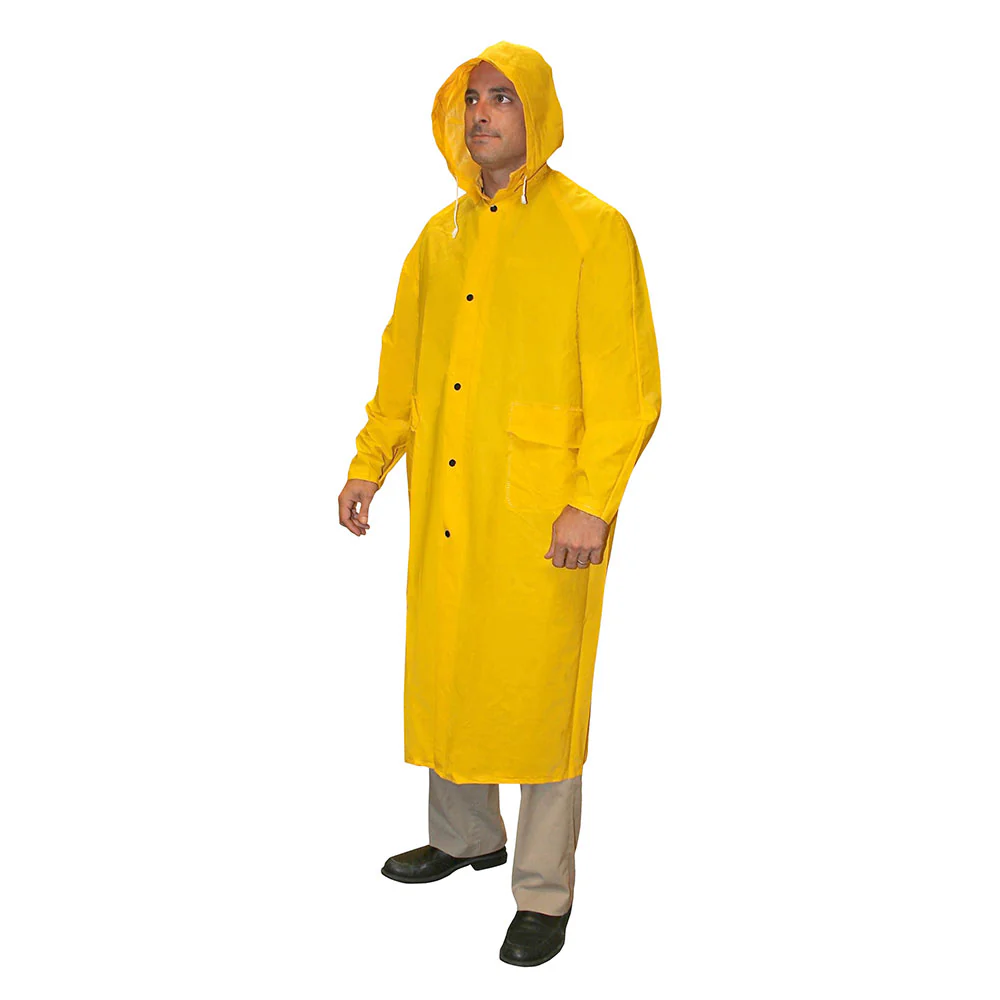 Cordova-Safety-RC35Y3XL_01_0df35ea6-e2b2-4e9f-ac1f-e8bd9fca0b21.webp Cordova Safety RC35Y3XL RENEGADE 49" 2-Piece Rain Coat, PVC/Polyester Fabric, 3XL