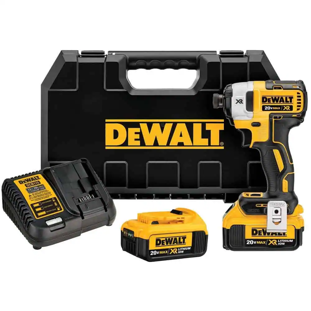DeWalt 20V MAX* XR‚ 3-Speed 1/4" Impact Driver Kit