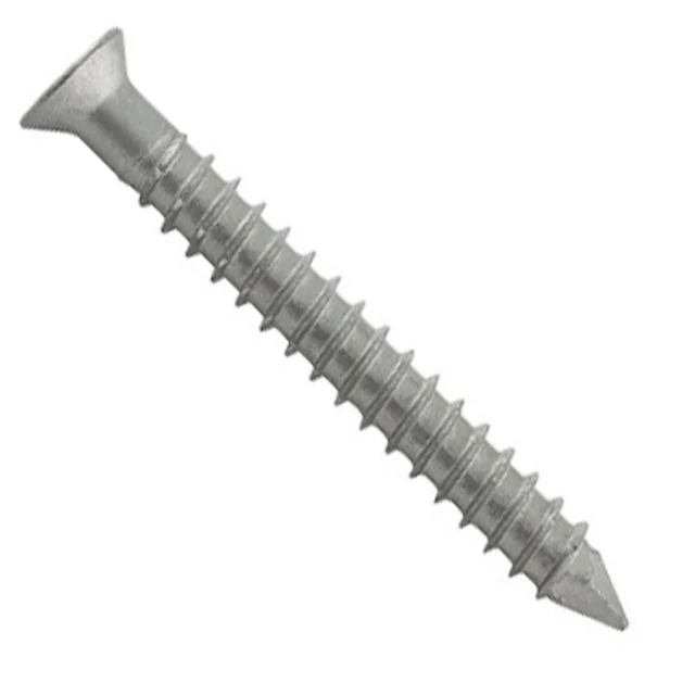 DeWalt CRETE-FLEX‚ #14 X 1-3/4" Phillips Trimfit Head 410SS Concrete and Masonry Screw Anchors