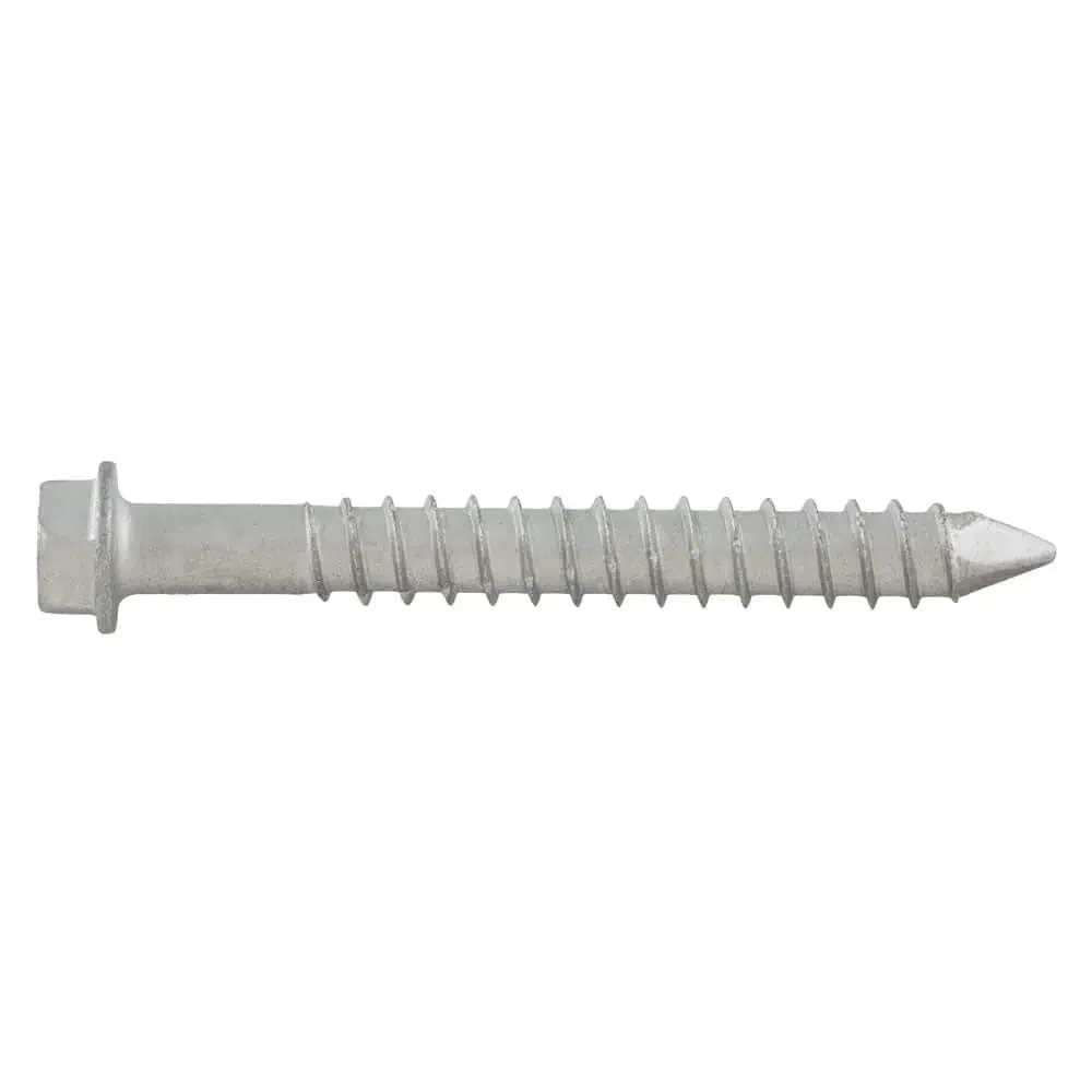 DeWalt CRETE-FLEX‚ 3/16" x 1-1/4" 410SS Hex Washer Head Screw Anchor - 100 Qty