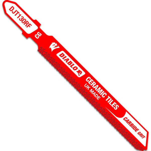 Diablo DJT130RF 3-1/4 in. Carbide Grit T-Shank Jig Saw Blade for Ceramic Tile & Glass