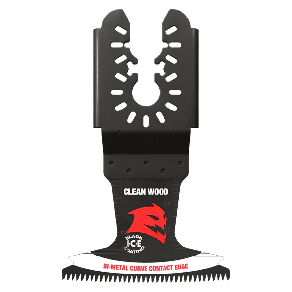 Diablo 2-1/2" Demo Demon Universal Fit Bi-Metal Oscillating Blades for Clean Wood - 3/Pack