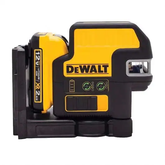 DeWalt 12V MAX* 5 Spot-Cross Line Green Laser