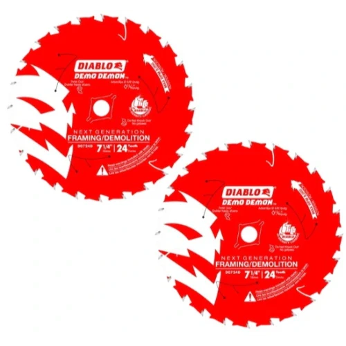 Diablo D0724DVPX 7-1/4" Ultimate Framing Blade - 2 Pack