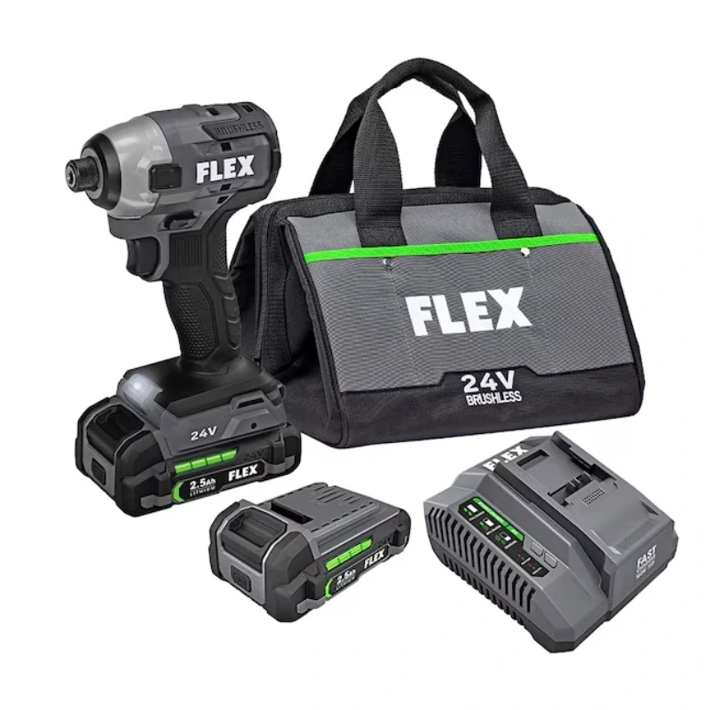 FLEX FX1351-2A 24V Impact Driver Kit