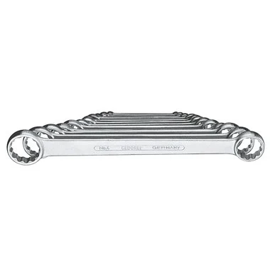 Gedore 6062000 Flat ring spanner set 12 pcs 6-32 mm 4-12