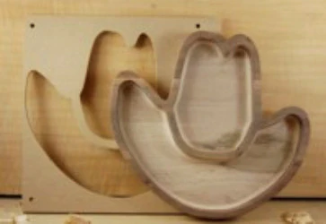 COWBOY HAT BOWL TEMPLATE
