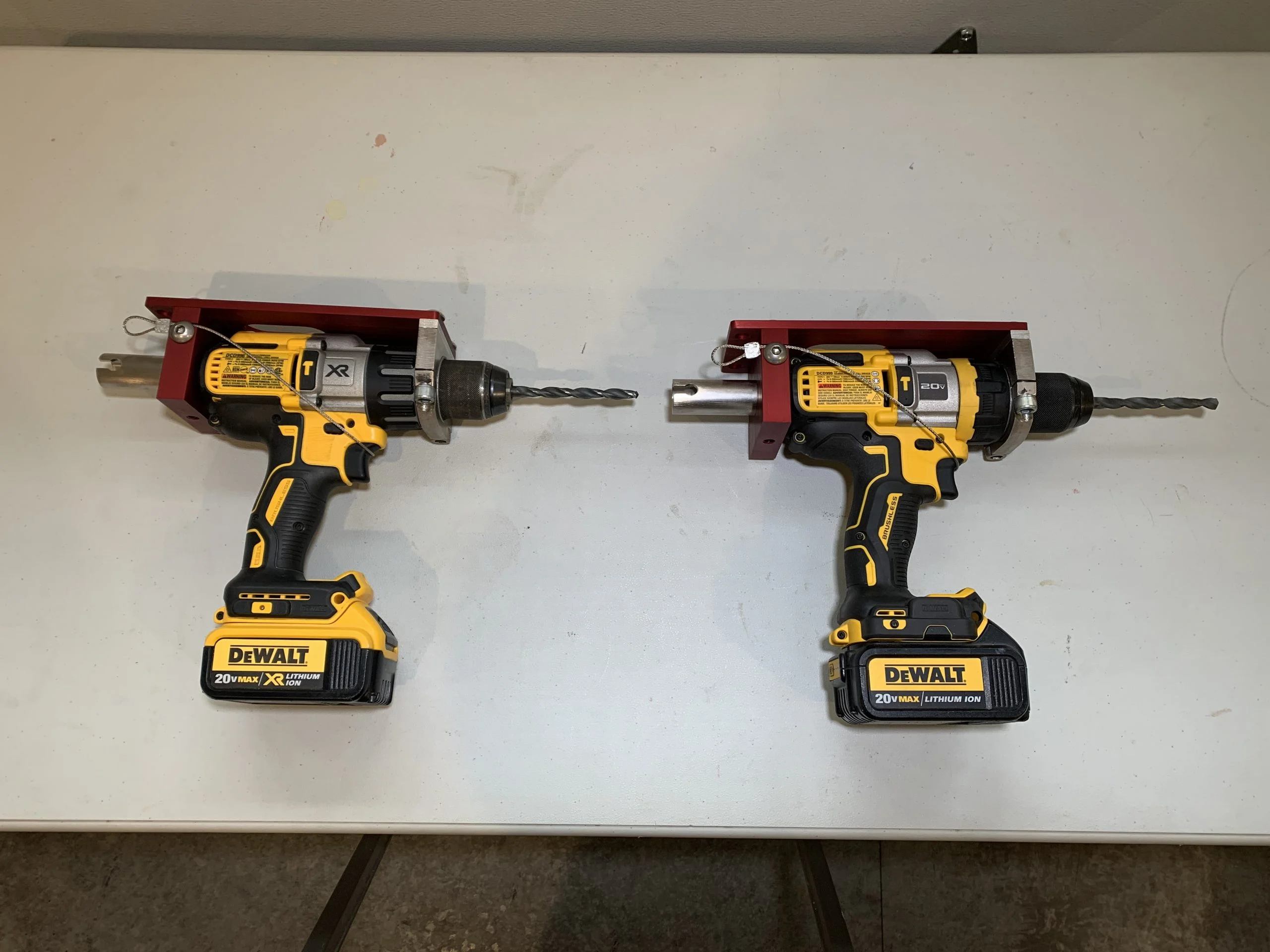 Ratchet Drill Saddle Dedicated to DeWALT
