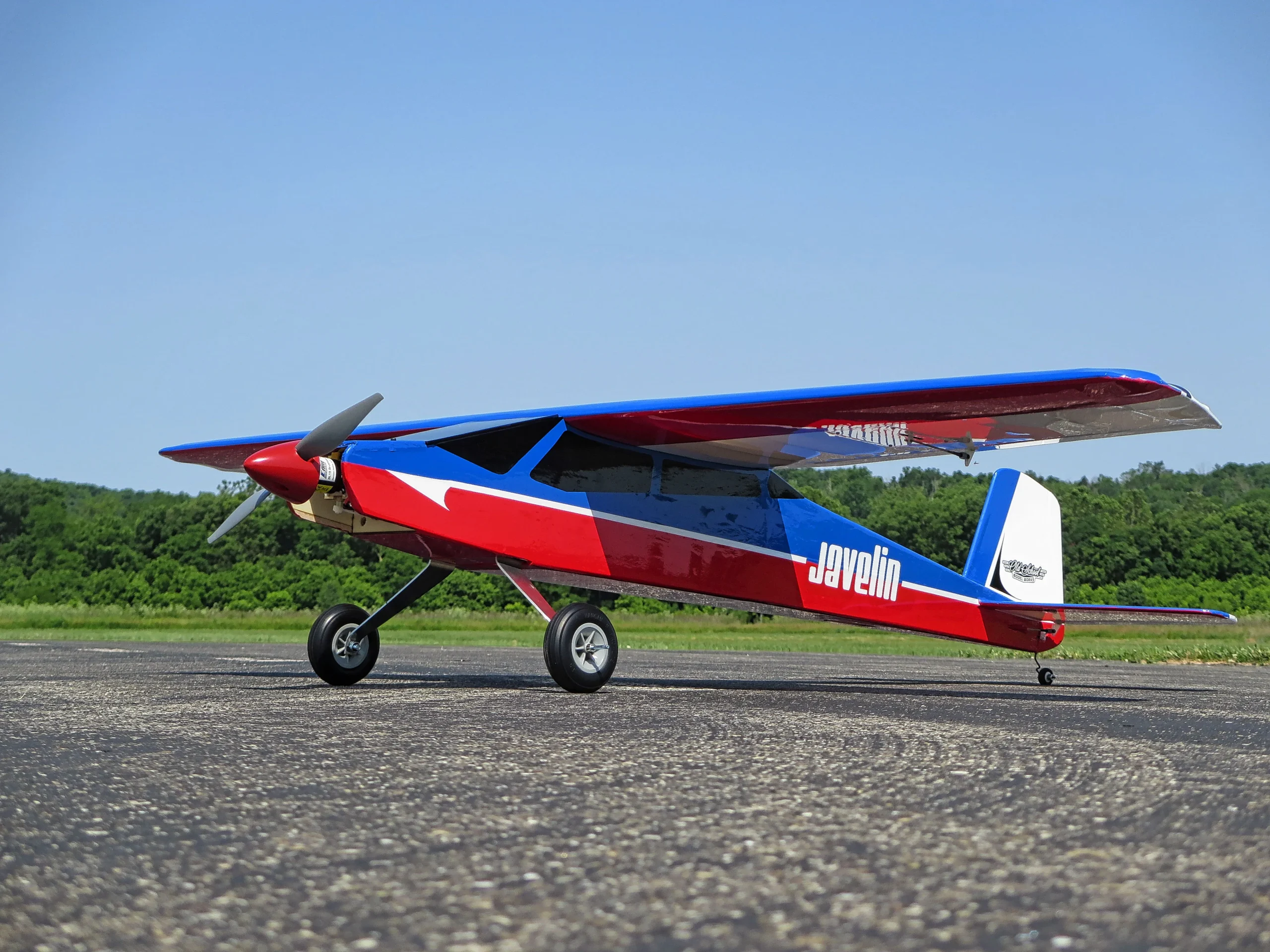 Javelin RC Airplane Kit from Old School Model Works