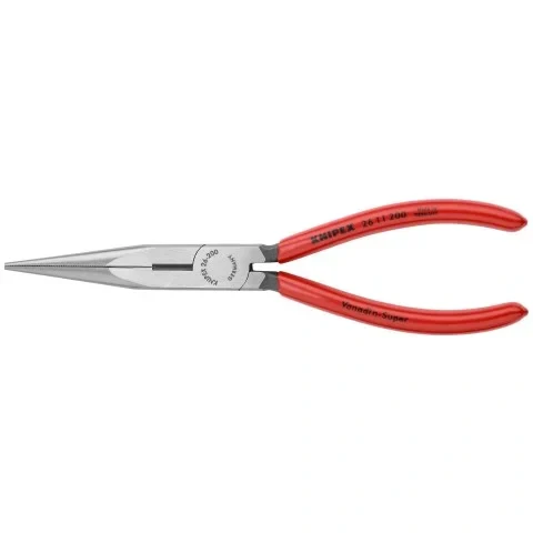 KNIPEX_2611200SBA_1200x1200.webp KNIPEX 2611200SBA 1/7 8" Long Nose Pliers with Cutter
