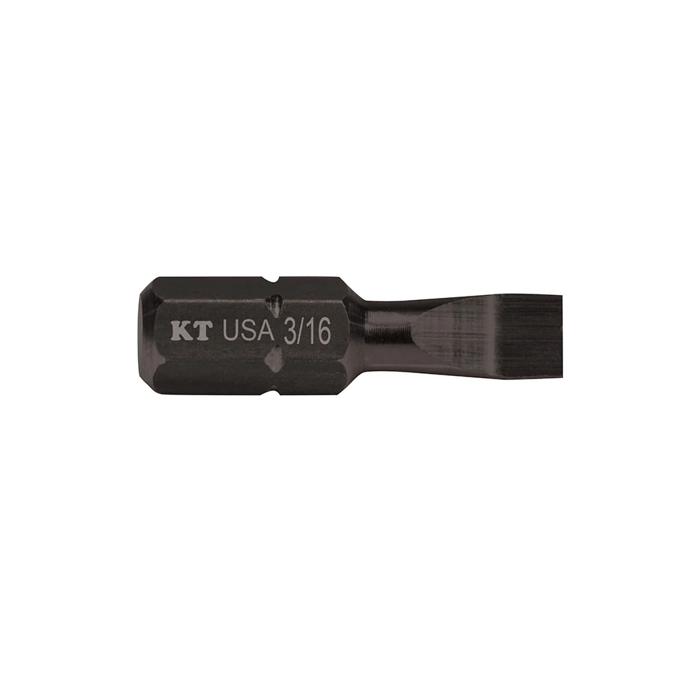 Klein Tools SL31615 3/16" Slotted Power Drivers 1", 5-Pack
