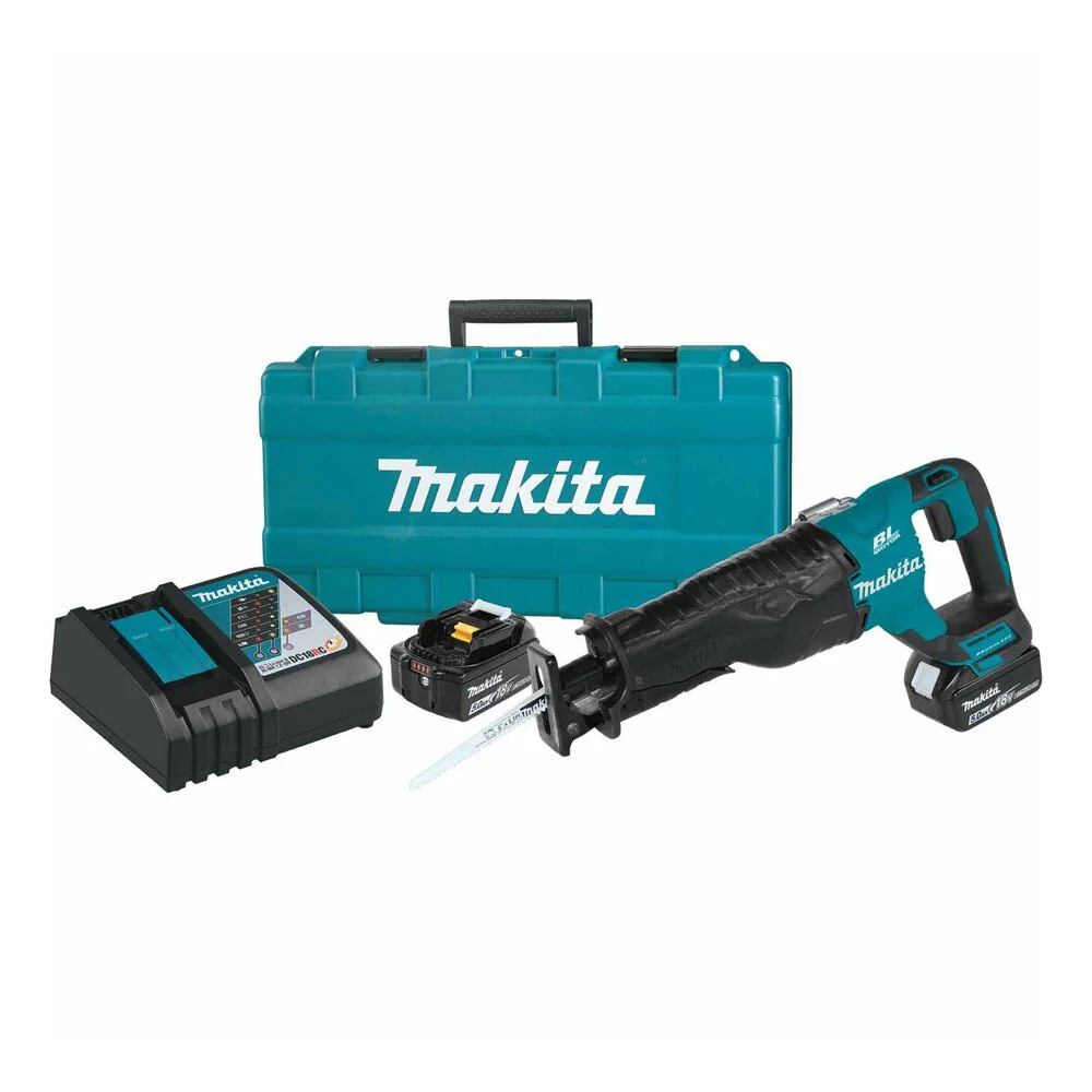 Makita-XRJ05T_01.webp Makita XRJ05T 18V LXT Brushless Cordless Reciprocating Saw Kit 5.0Ah