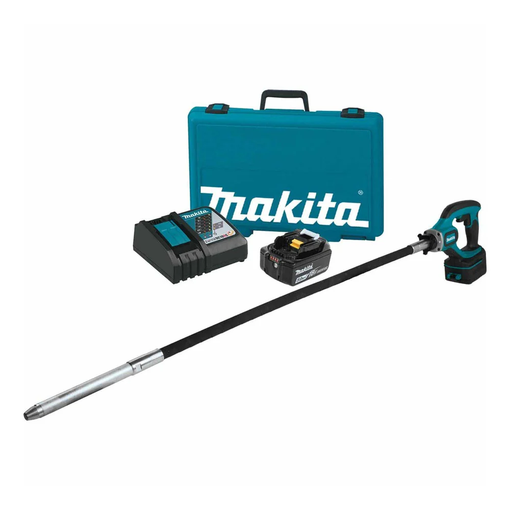 Makita-XRV01T_01.webp Makita XRV01T 18V LXT Cordless 4' Concrete Vibrator Kit 5.0Ah
