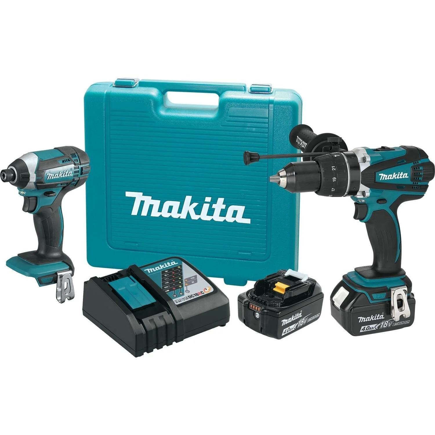 Makita-XT263M_01.webp Makita XT263M 18V LXT Li-Ion Cordless 2-Piece Combo Kit (Hammer Drill/ Impact Driver) 4.0 Ah