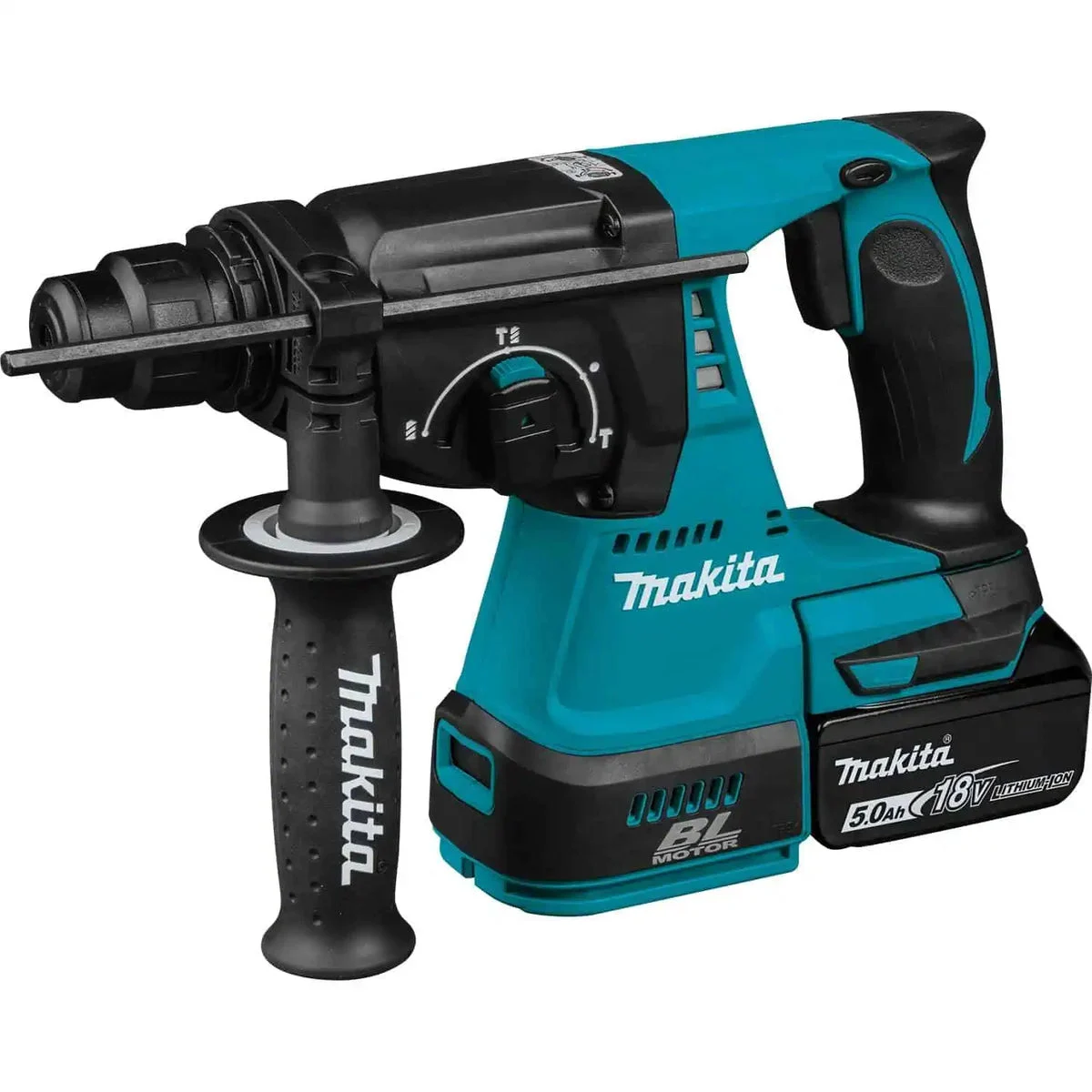Makita 18V LXT‚ 1" Cordless SDS-PLUS Rotary Hammer Kit, 5.0Ah