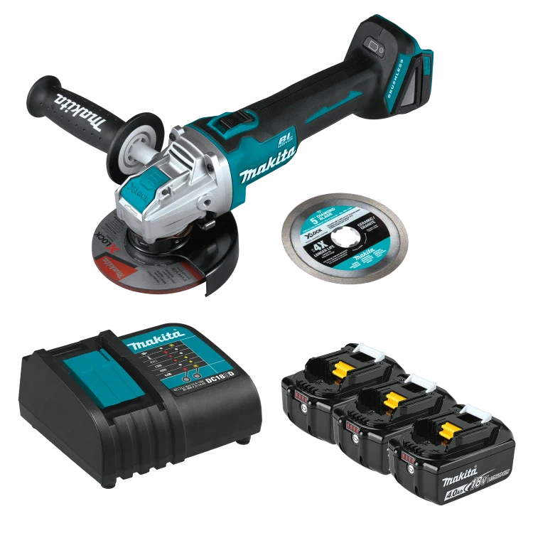 Makita_BL1840BSCX3_1200x1200.webp Makita BL1840BSCX3 18V LXT Lithium-Ion Battery and Charger Starter Pack, 3ea. BL1840B, DC18SD, XAG25Z, E-07406 (4.0Ah)