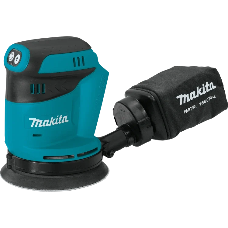 Makita XOB01Z 18V LXT Lithium‑Ion Cordless 5" Random Orbit Sander, Tool Only