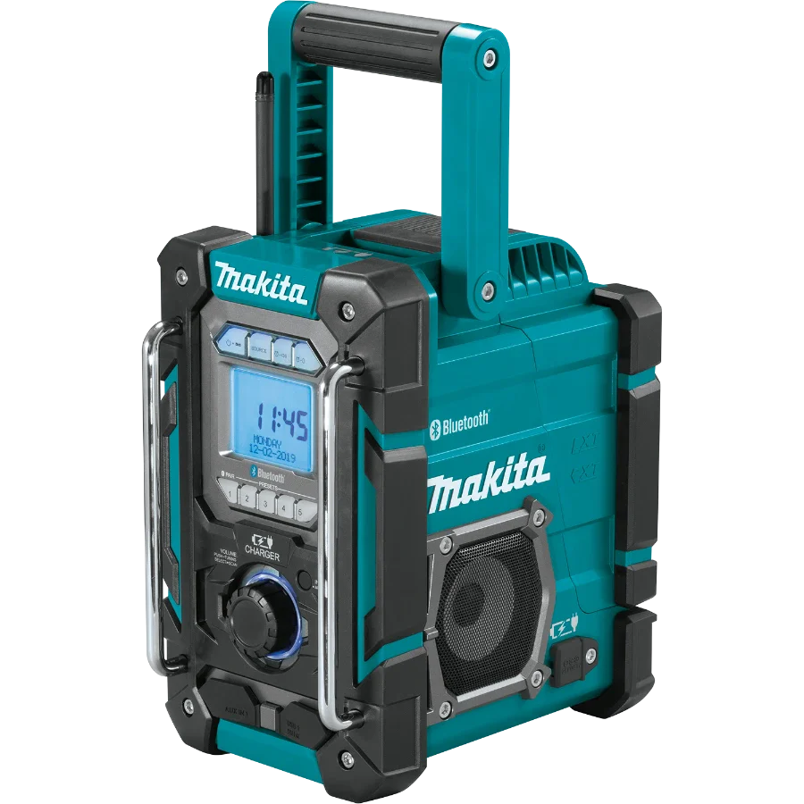 Makita_XRM10_1200x1200.webp Makita XRM10 18V LXT/12V max CXT Lithium-Ion Cordless Bluetooth Job Site Charger/Radio
