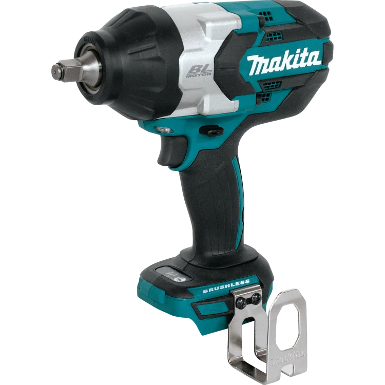 Makita XWT08Z 18V LXT Lithium-Ion Brushless Cordless High-Torque 1/2" Sq. Drive Impact Wrench w/ Friction Ring Anvil (Tool Only)