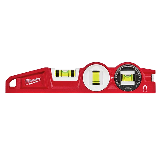 Milwaukee 48-22-5210 10" Die cast Torpedo Level with 360 Degree Locking Vial