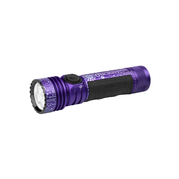 OLIGHT_SEEKER4PROVIOLET_1200x1200.webp OLIGHT SEEKER4PROVIOLET Seeker 4 Pro High Power Flashlight Color - Cyber Violet CW(5700~7000K)