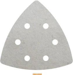 DELTA SHAPED POLISHING PADS FOR MULTI TOOL CUTTER
