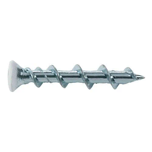DeWalt WALL-DOG 1/4" x 1-1/4" Phillips Oval Head White Screw Anchor - 100 Qty