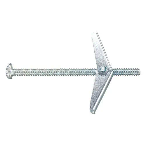DeWalt 1/2" x 4" Round Hex Head Toggle Bolt Hollow Wall Anchor - 25 Qty