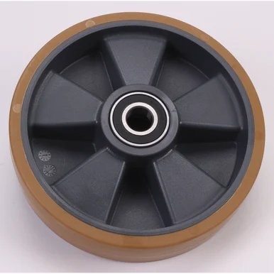 Wheel,fixed guide (w/bearing)(D:200 W:45 B:46) 'New Type' [PT2200.311A]