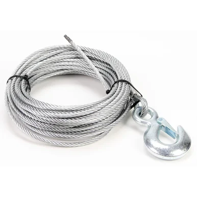 Wire rope with hook 5.4mm x 15.2mtr for pw1360 [PW1360.WR]
