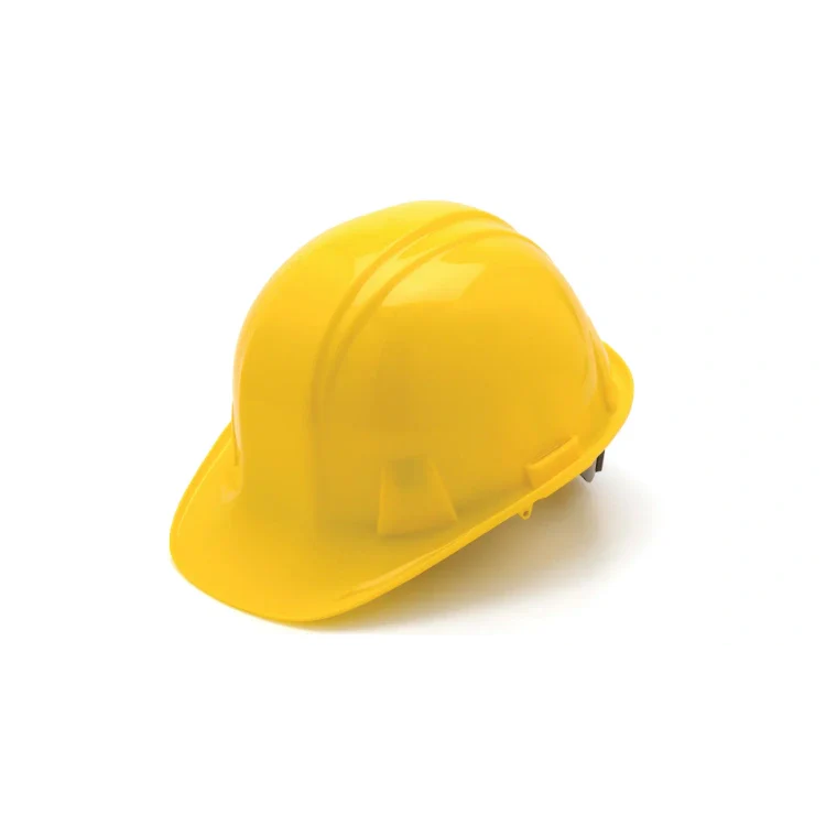 Pyramex-HP16130_1200x1200.webp Pyramex HP16130 Yellow Hard Hat Cap Standard Shell 6 Pt Ratchet Suspension