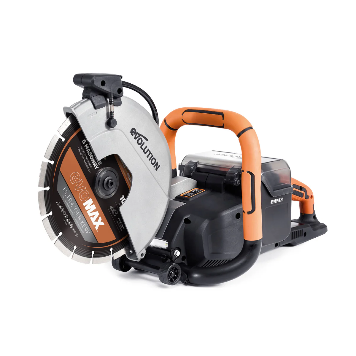 R10DCT-LiImages_1200x1200.webp Evolution Cordless R10DCT-Li | 10 In. | Concrete Saw | Automatic Water-Fed Dust Suppression | Premium Thin Kerf Diamond Blade Included