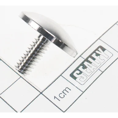 Curved hammer head 'aluminium' [RT012.04]