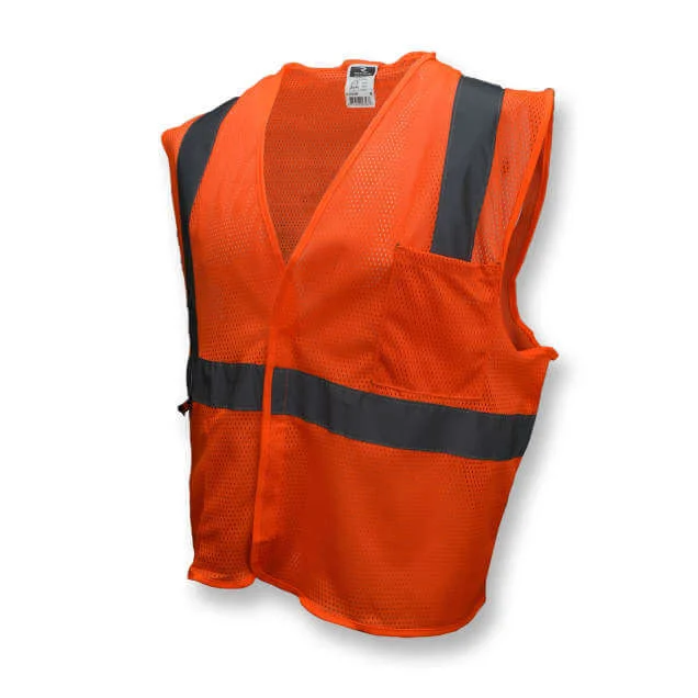Radians-SV2ZOM_1200x1200.webp Radians SV2ZOM Economy Type R Class 2 Mesh Orange Safety Vest with Zipper