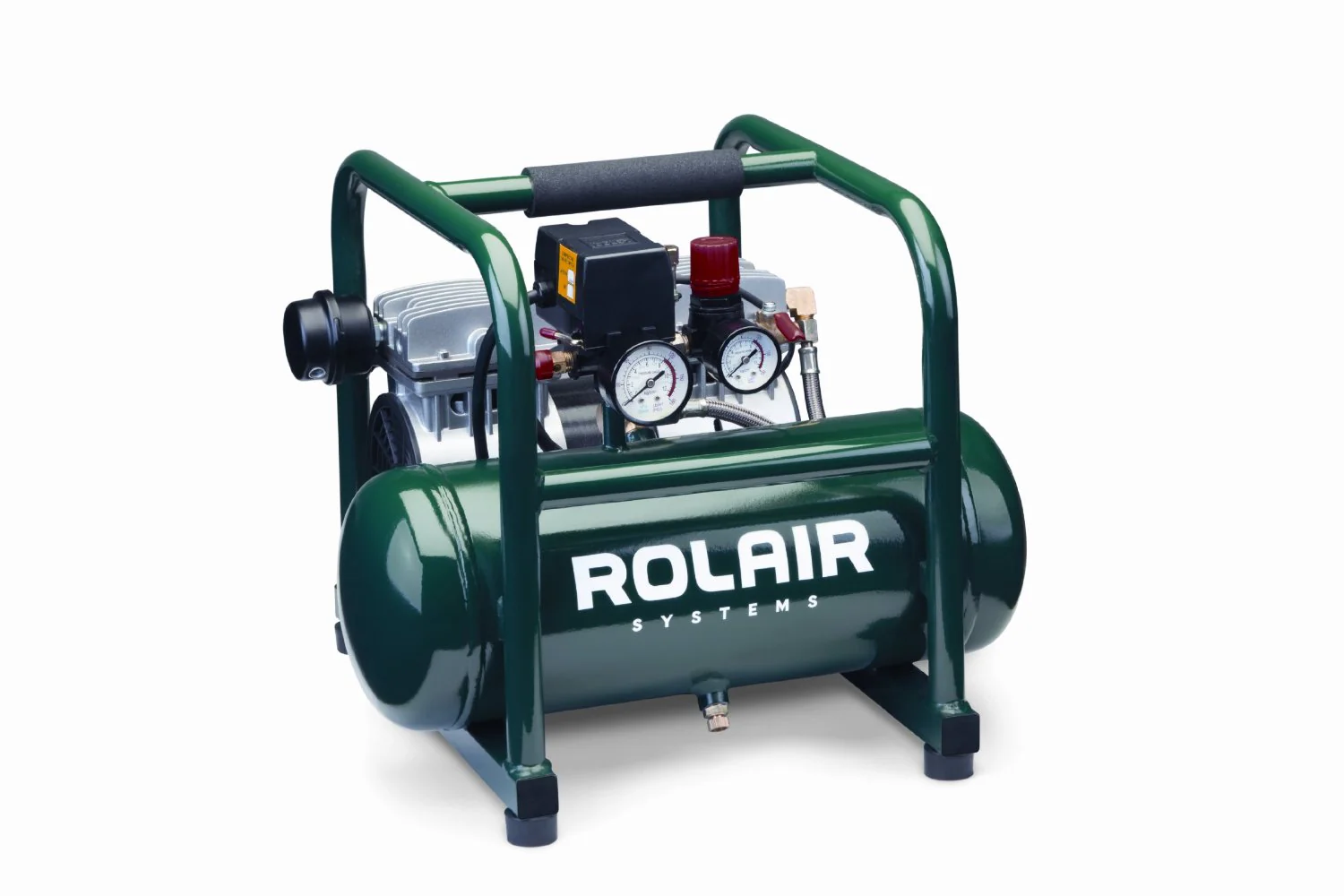 Rolair-JC10_01.webp Rolair JC10PLUS 1 HP Oil-Less 2.5 Gal Compressor with Overload Protection and Quiet Operation