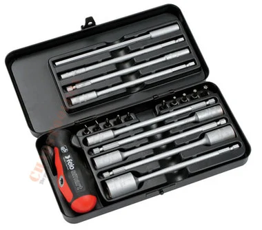 SMART-engineer__30849.1418927476.380.500.webp ^^FELO 52707 20 pc Smart Engineer Metric Set - 8 Sockets and 10 bits (Phillips, Slotted, Pozidriv, Torx)