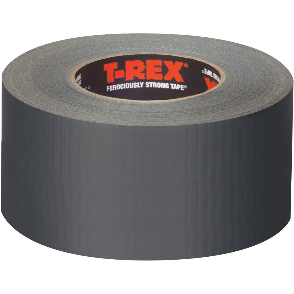 Shurtape-152411_01.webp Shurtape 152411 T-REX Super-Tough Premium 3" Duct Tape, Silver, 72mm x 35yd