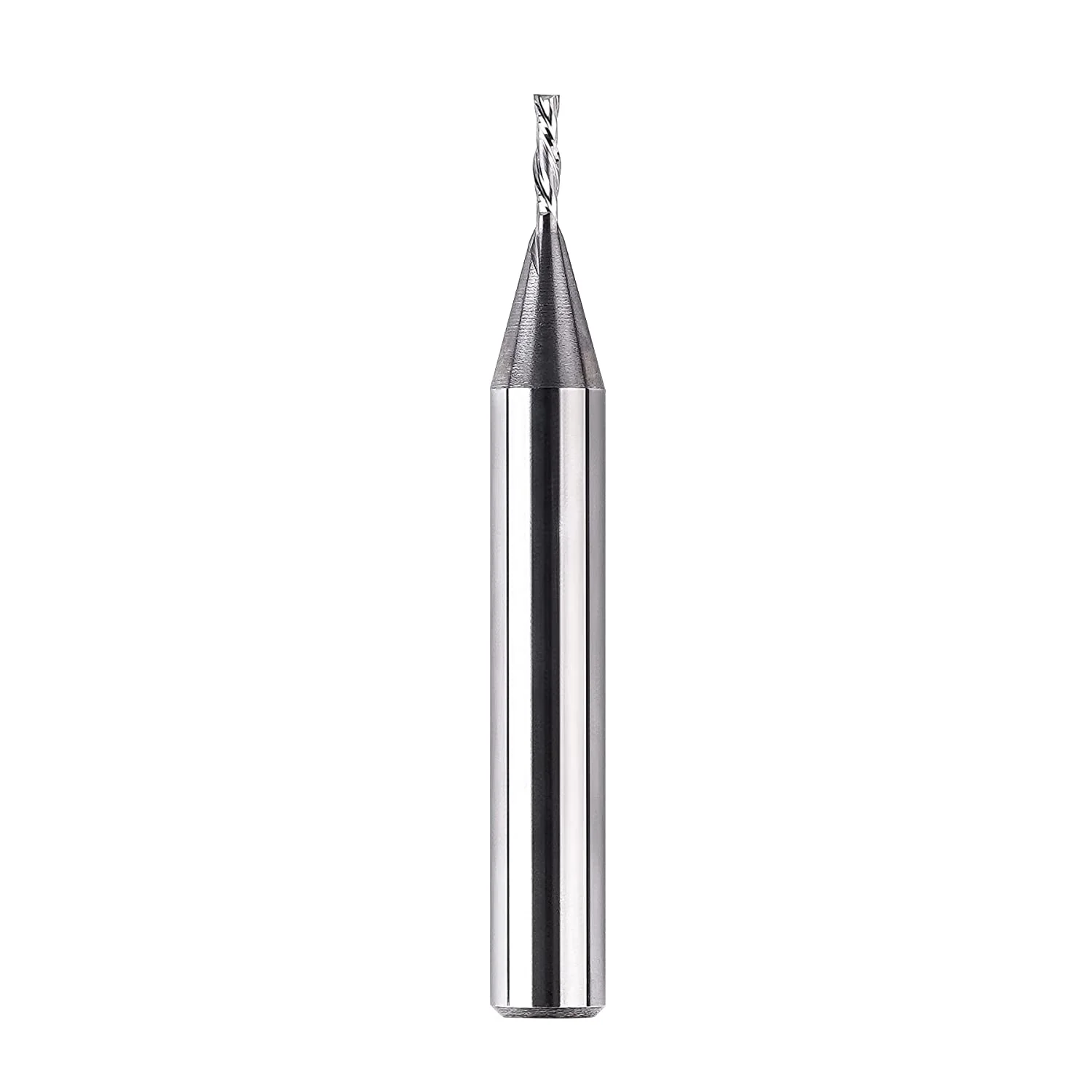 SpeTool W04030 SC Spiral Plunge 1/16" Dia x 1/4" Shank x 1/4" Cutting Length 2" Long 2 Flute Down-Cut Router Bit