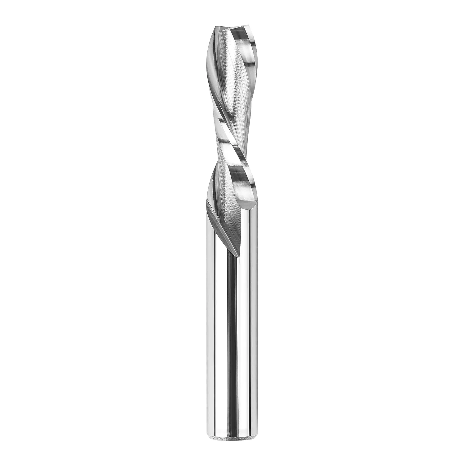 SpeTool3-8DiaDownCutCNCRouterBit3-8Shank3ExtraLongEndMill_6.webp SpeTool W04034 SC Spiral Plunge 3/8" Dia x 3/8" Shank x 1-1/4" Cutting Length x 3" Long 2 Flute Down-Cut Router Bit