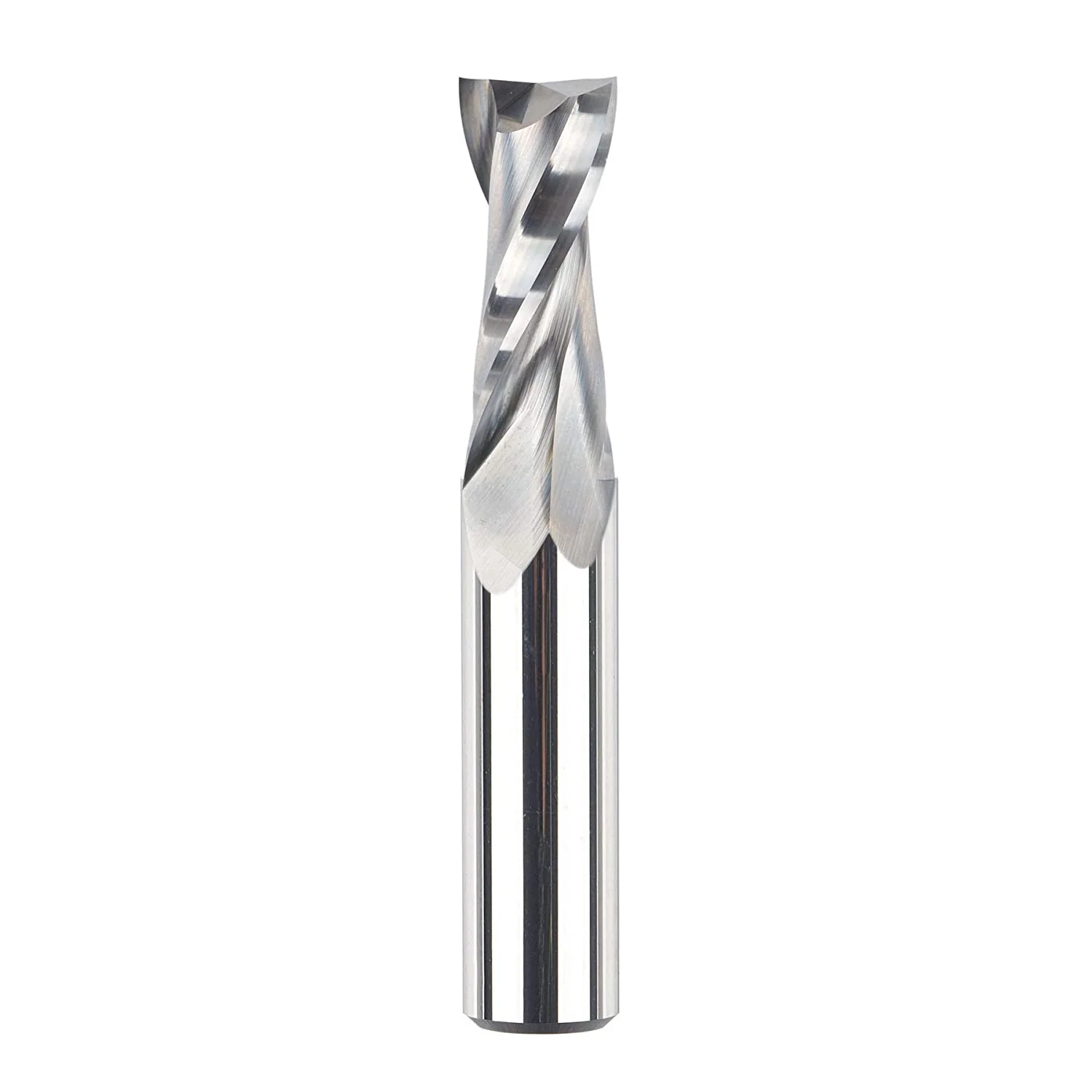 SpeTool W04003 SC Spiral Plunge 1/2" Dia x 1/2" Shank x 1-1/4" Cutting Length x 3" Long 2 Flute Up-Cut Router Bit