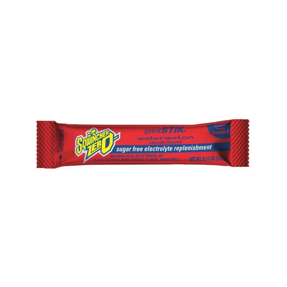 Sqwincher-159060097_01.webp Sqwincher 159060097 Qwik Stik Zero Watermelon, Sugar Free 20oz