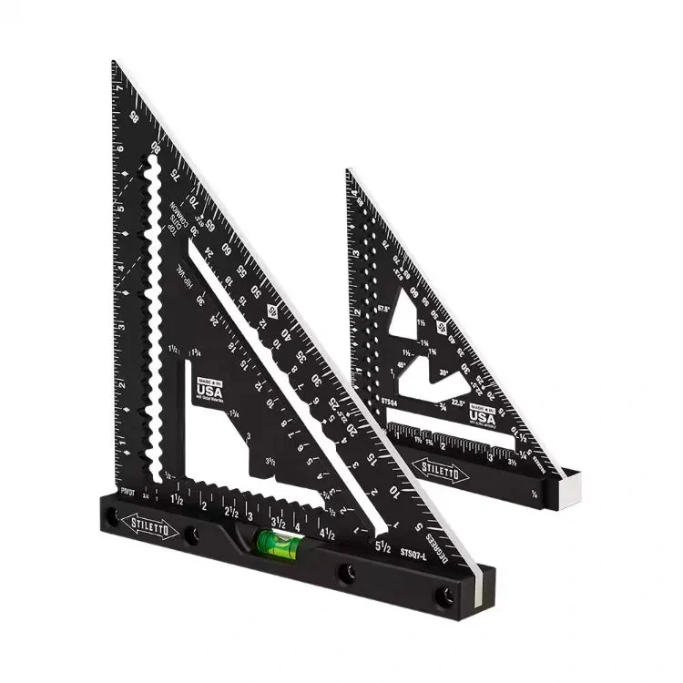 Stiletto STSQ7-LP 4.5" and 7" Rafter Square Set