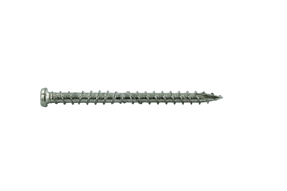 Muro #10 x 2-1/2" Coarse Thread Screw, Trim Head, Type 17 Screw Tip, Torx 20 Drive, 316 Stainless Steel - 900 Pcs