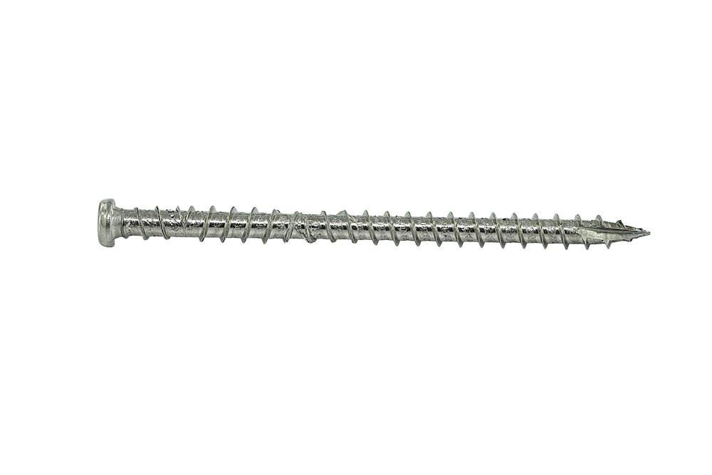 Muro #10 x 3" Coarse Thread Composite Screw, Trim Head, Torx 20 Drive, Type 17 Screw Tip, 316 Stainless Steel - 900 Pcs