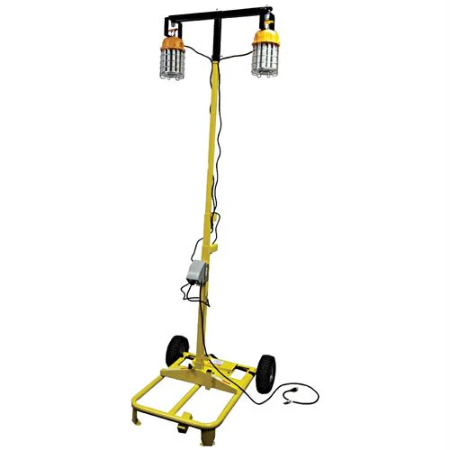 Warner P11310 360 Degree LED Power Tower Double Head 36,000 LumensCart