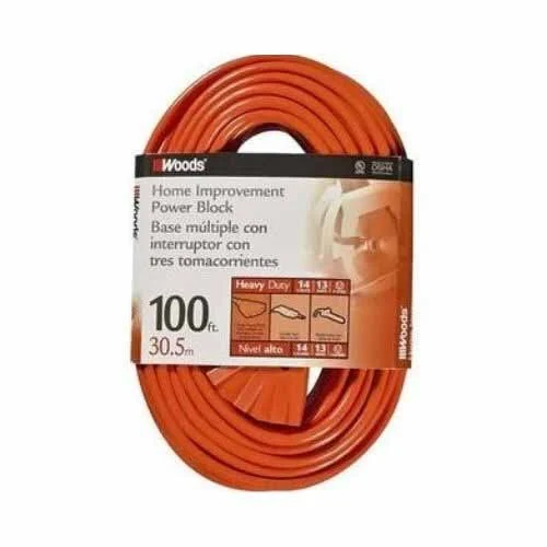 Woods-827_01.webp Woods 827 Cord Set, 14/3 100' STJW Orange