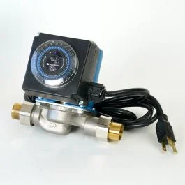 AquaMotion AM6-SUEV1LT1 Stainless Pump with 3/4″ Sweat Union Fittings, BICV™, Line Cord and Timer
